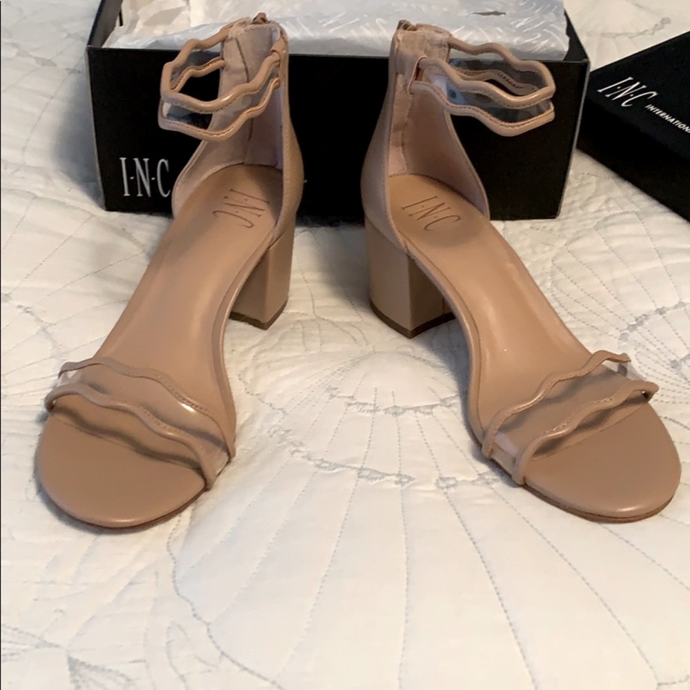 Brand NEW I•N•C new block heels 👠